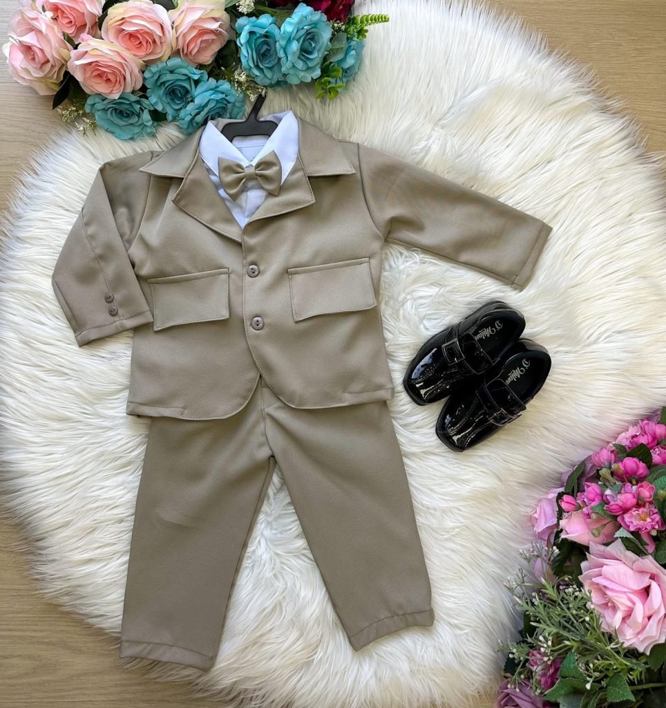 Conjunto Miss Cherry Social Gabriel Terno – Blaizer Bege