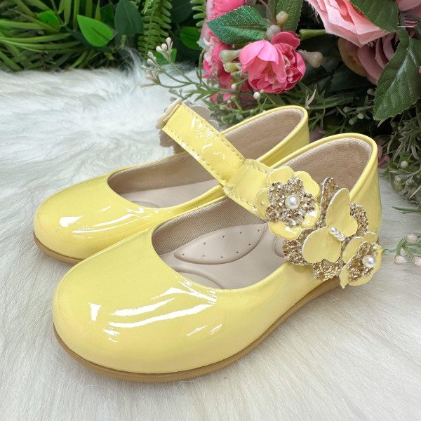 Sapatilha Doce Pe Lili Amarela