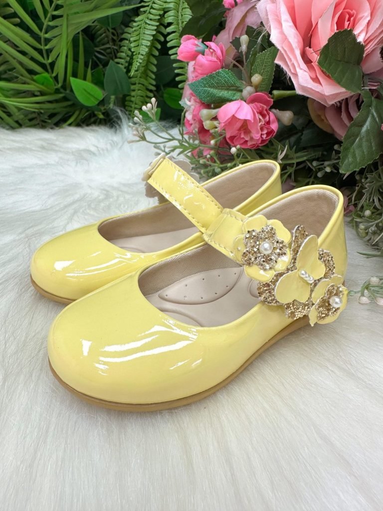 Sapatilha Doce Pe Lili Amarela