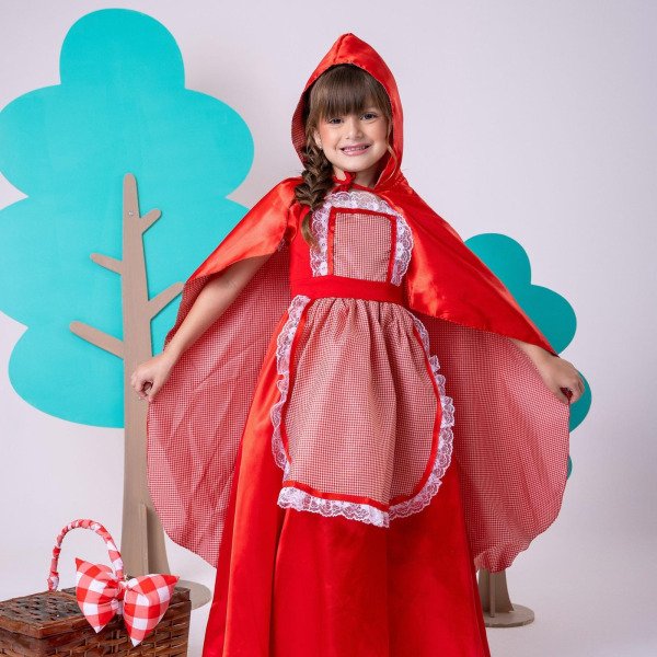 Fantasia Princesa  Chapeuzinho Vermelho