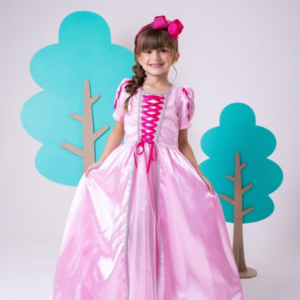 Fantasia Princesa  A Bela Adormecida – Aurora Modelo 2