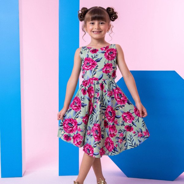Vestido Banana Club Emily Verde