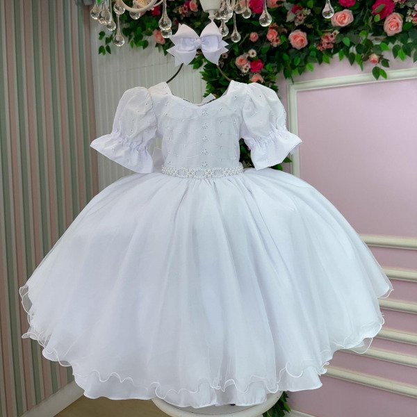 Vestido Bella Child Priscila Branco