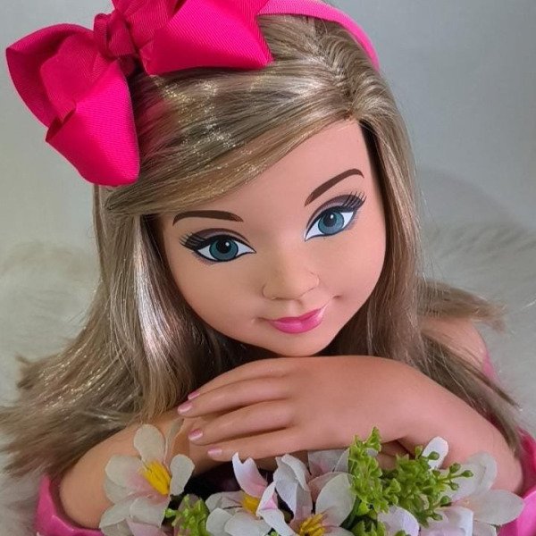 Tiara Sarinha Laço Pink