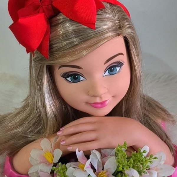 Tiara Sarinha Laço Vermelho