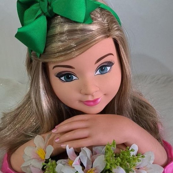 Tiara Sarinha Laço Verde Bandeira