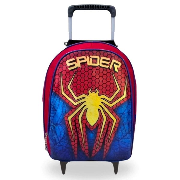 Mochila Rodinhas Homem Aranha