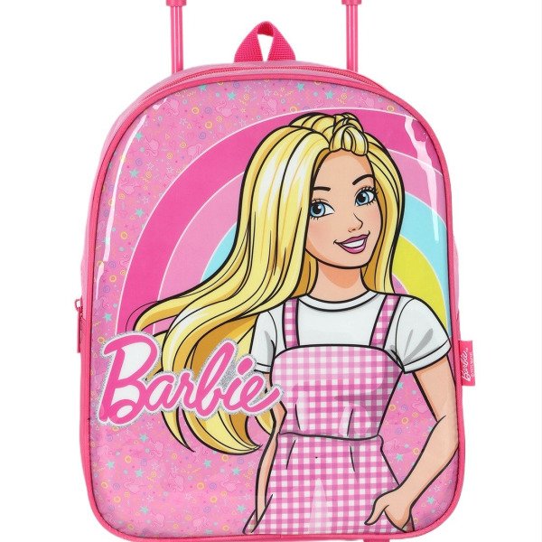 Mochila de Rodinhas Barbie Pink