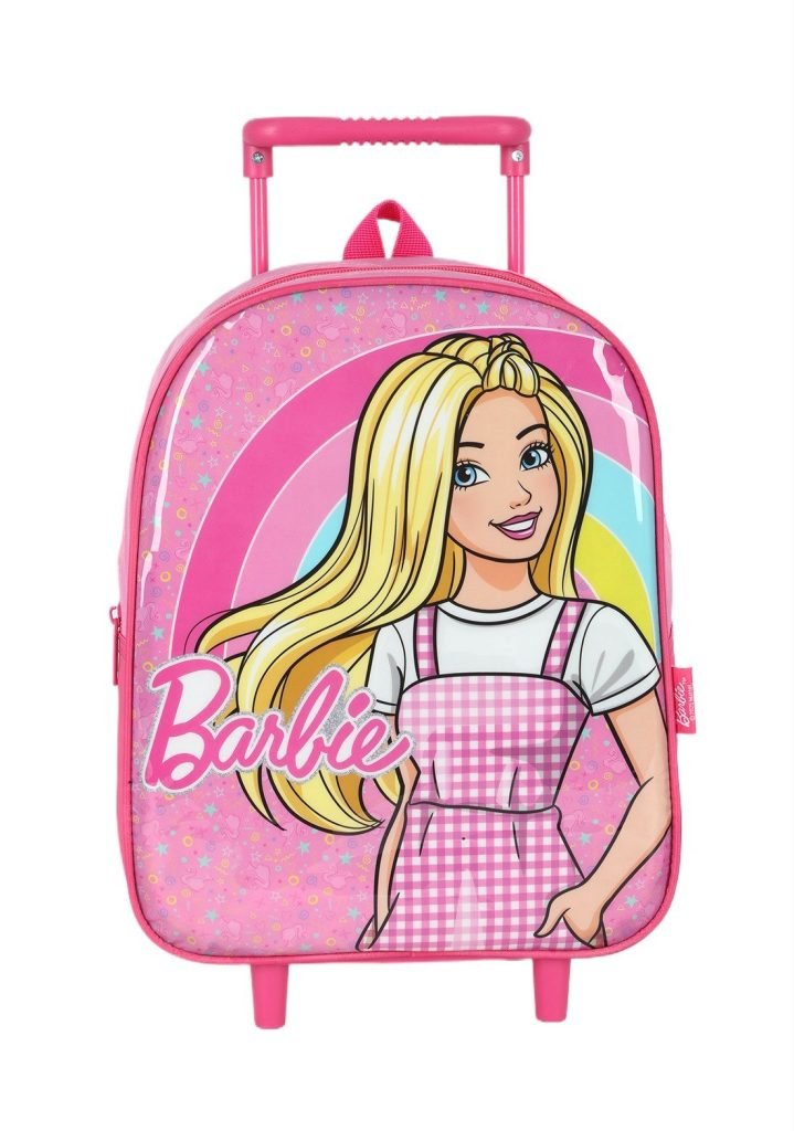 Mochila de Rodinhas Barbie Pink